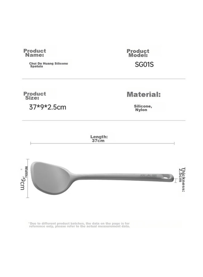 COOKER KING Cooker King Silicone Spatula, Non-stick Pan Wok Frying Pan Flat Bottom Pan Specialized Cooking Spatula, Heat-resistant Sg01s  - Image 2