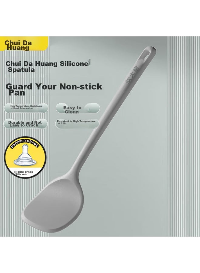 COOKER KING Cooker King Silicone Spatula, Non-stick Pan Wok Frying Pan Flat Bottom Pan Specialized Cooking Spatula, Heat-resistant Sg01s  - Image 1