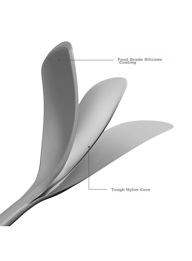COOKER KING Cooker King Silicone Spatula, Non-stick Pan Wok Frying Pan Flat Bottom Pan Specialized Cooking Spatula, Heat-resistant Sg01s  - Image 5