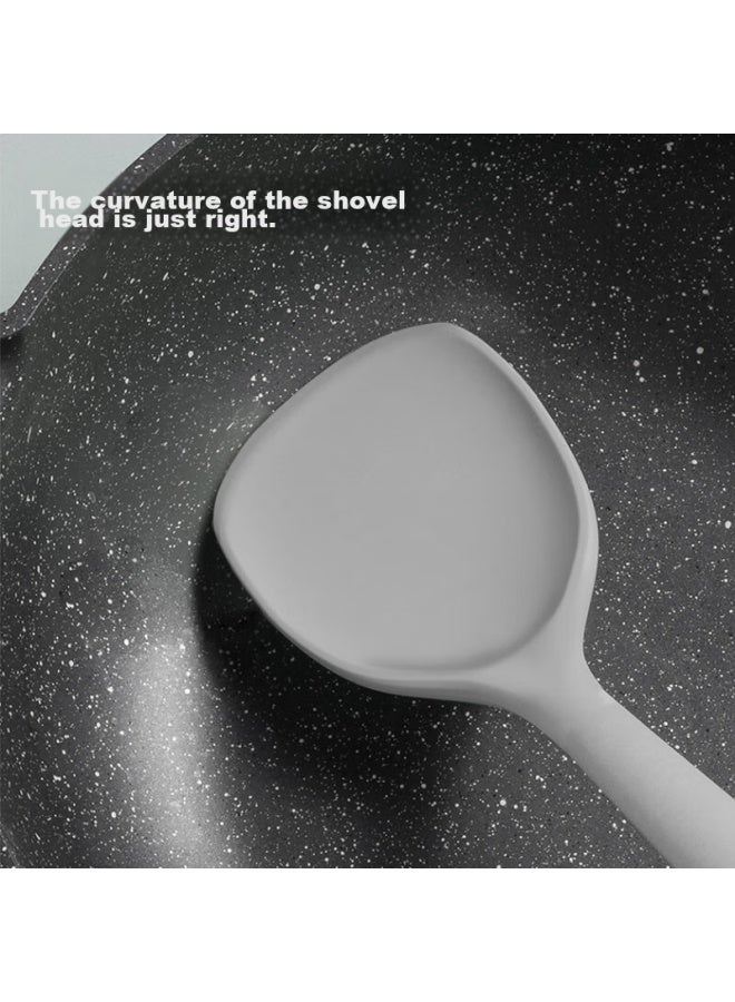 COOKER KING Cooker King Silicone Spatula, Non-stick Pan Wok Frying Pan Flat Bottom Pan Specialized Cooking Spatula, Heat-resistant Sg01s  - Image 4