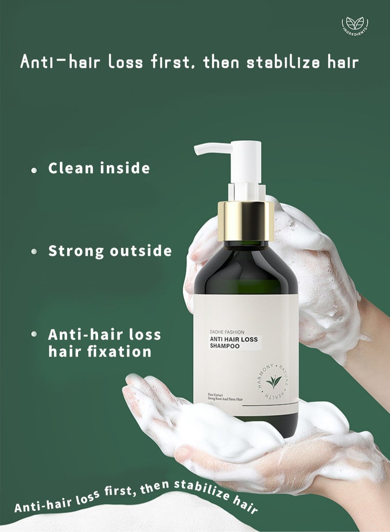 Generic Anti Hair Loss Shampoo with Plant Extract Effective Deep Clean Refreshing Oil Control Moisturizing for Strong Root and Firm Hair  - Image 2