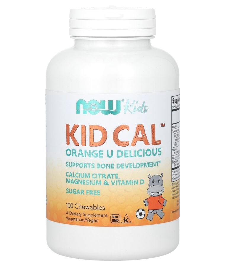 Kid Cal Orange 100 Chewables