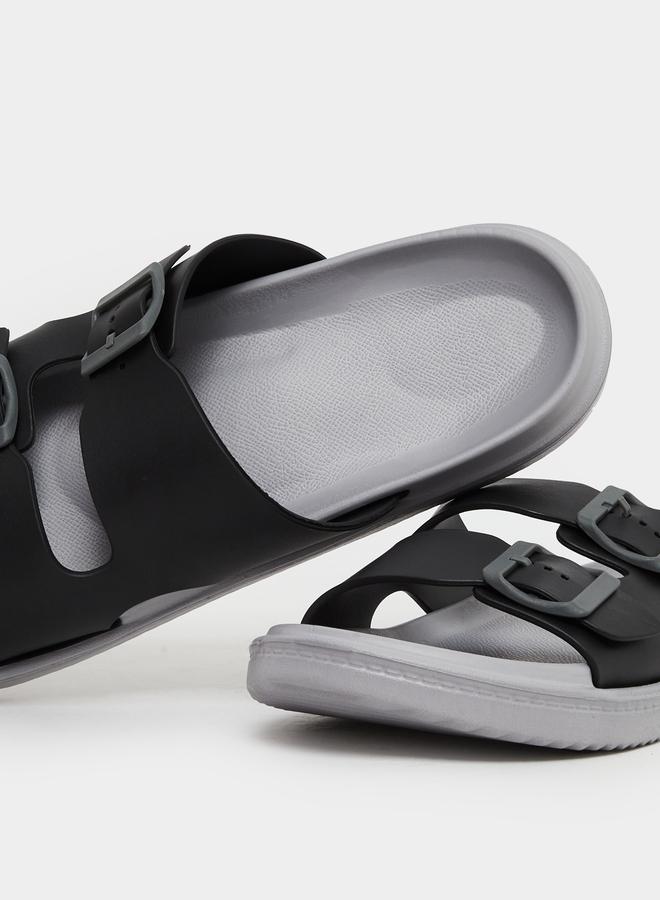 Styli Dual Buckle Detail Slides - Image 4
