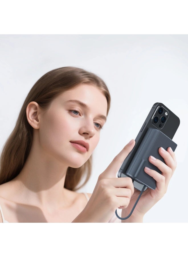 Marstek P267L Power Bank, 20000 mAh, 22.5W, with USB-C Cable, Black - Image 3