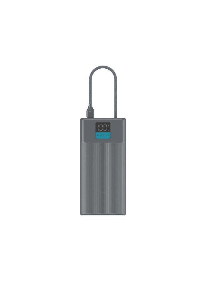 Marstek P267L Power Bank, 20000 mAh, 22.5W, with USB-C Cable, Black - Image 1