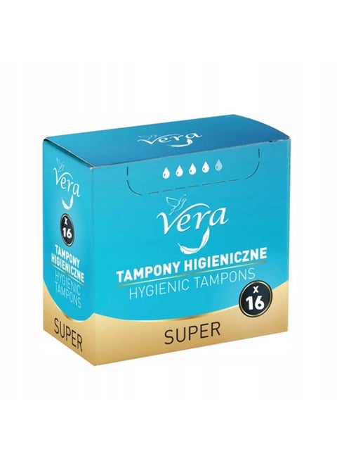 Hygienic Tampons SUPER 16 PCS