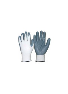 3M Nitrile Coated Gray Gloves 
