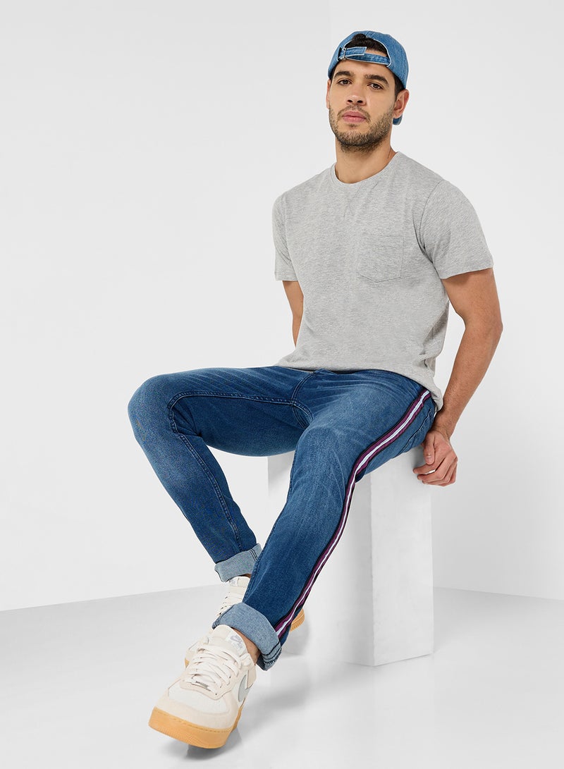 BRAVE SOUL Denim Skinny Fit Jeans - Image 5