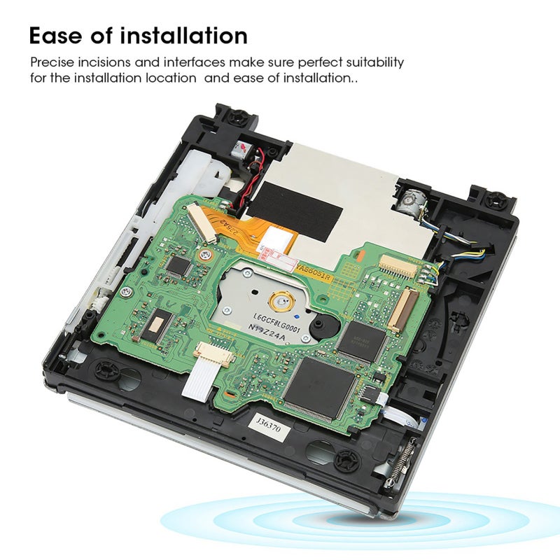 Replacement DVD Rom Drive: High Quality Durable Material - Professional Chip Set Dual IC Disc Repair Part for Nintendo Wii D2E Console Installation & Repair - Image 3