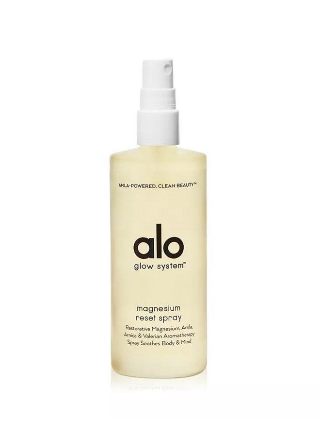 alo Alo Reset Magnesium Body Spray For Sleep & Natural Stress Relief - Calming Blend with Magnesium, Valerian Root, Arnica & Essential Oils - Made in USA - 3.2 oz - Image 1