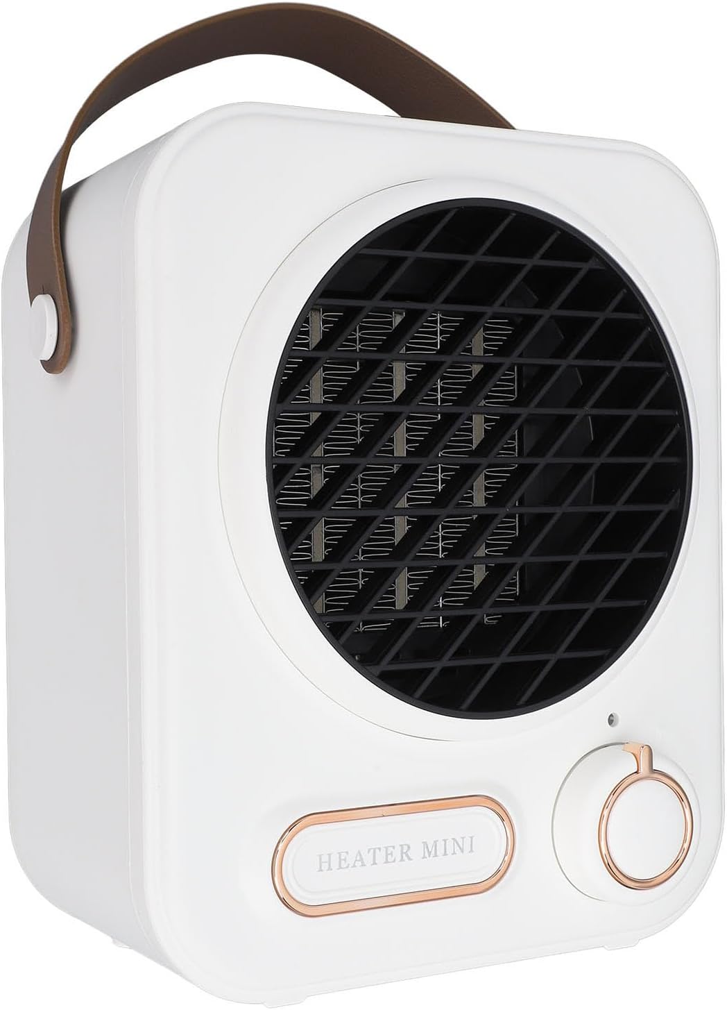 Space Heater, 1000W Portable Electric Desktop Heater Fast Heating Low Noise, Compact Small Warmer with Overheat Protection, Safe for Bedroom, Office, Room, Desk and Indoor Use