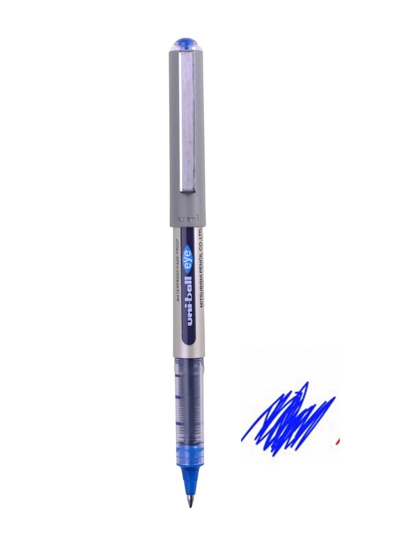 Uniball - 1-Piece Eye Fine Rollerball Pen 0.7mm Tip Blue Ink - Image 1