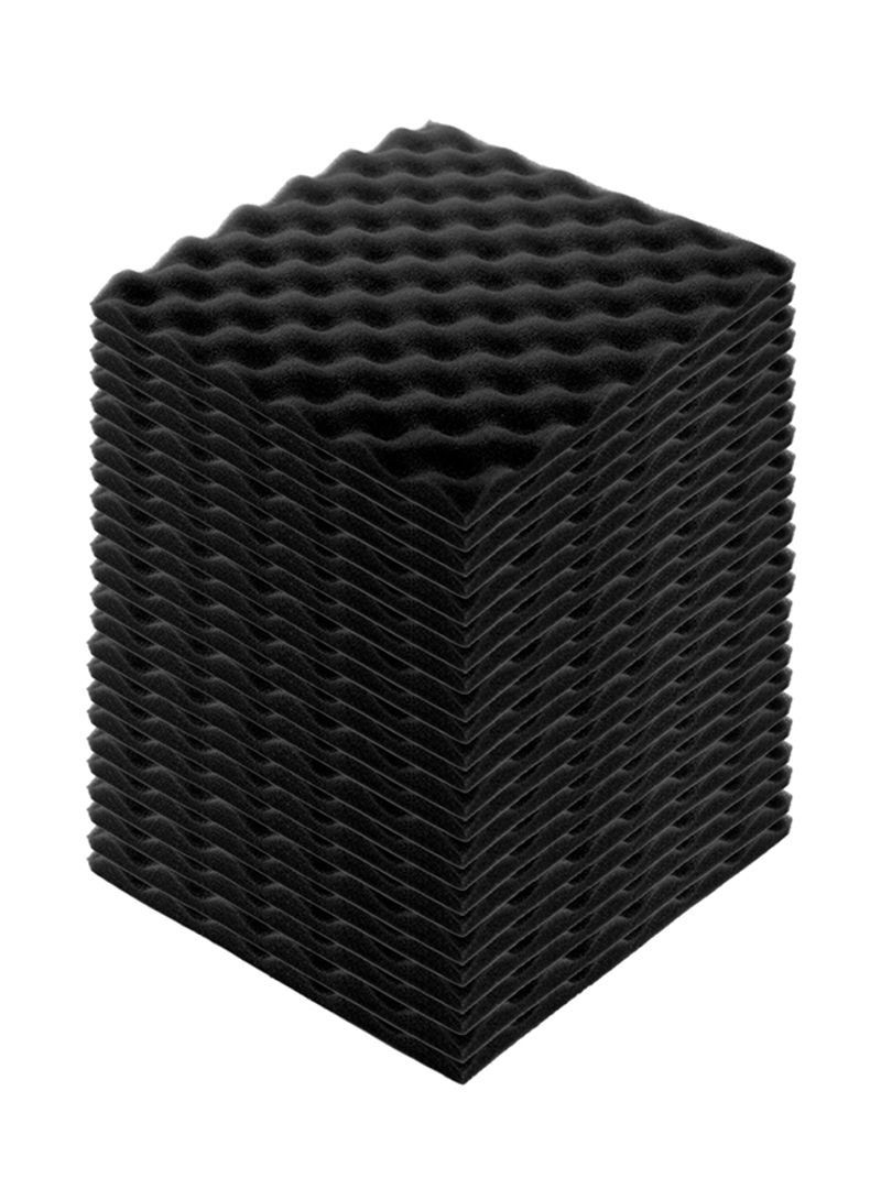 Mi VAZA 24-Piece Recording Studio Soundproof Wedge Foam  - Image 1