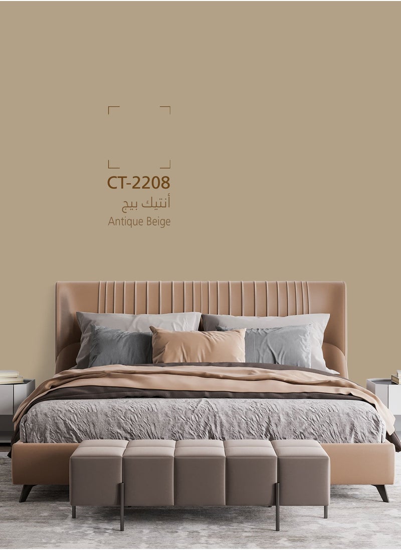 دهانات الجزيرة - جرين دهان جدران داخلية ربع لامع (اللون : أنتيك بيج) 3لتر - Image 1