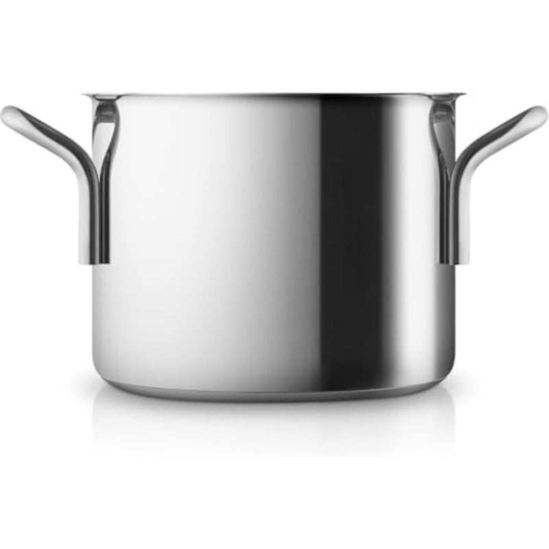 Stainless Steel Saucepan for Cooking 18/10 Premium Steel, Silver, Ergonomic Handle Even Heat Distribution, Induction-Compatible - Image 2