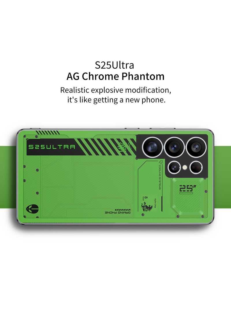 GKK Luxury Painted Mechanical Matte Case For Samsung Galaxy S25 Ultra (2025)Hard PC with Soft Edge Cover Sports Design, Anti-Drop, All-Round Protection Phone Cover Support MagSafe Wireless Charging with Pen Slot Design - Pen Not Included - Image 2