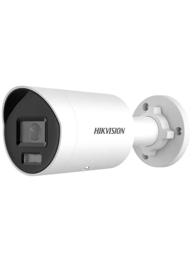 HIKVISION 8MP Smart Hybrid Light ColorVu Mini Bullet IP Camera, 2.8mm Lens, 4K UHD, IR & White Light up to 40m, AcuSense AI Human/Vehicle Detection, 130dB WDR, Built-in Mic & Speaker, Active Strobe & Audio Alarm, Two-Way Audio, microSD Slot (512GB), H.265+, IP67, PoE | DS-2CD2087G2H-LIU/SL - Image 2