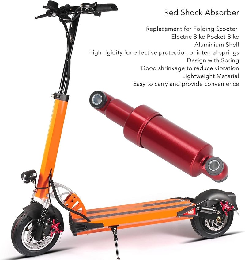 Rosvola Bike Shock Absorber Rear Dampener 750 LBS for Folding Scooter Electric Bike Pocket Bike Rear Shock Mountain Bike Rear Shock Mtb Rear Shock - Image 3