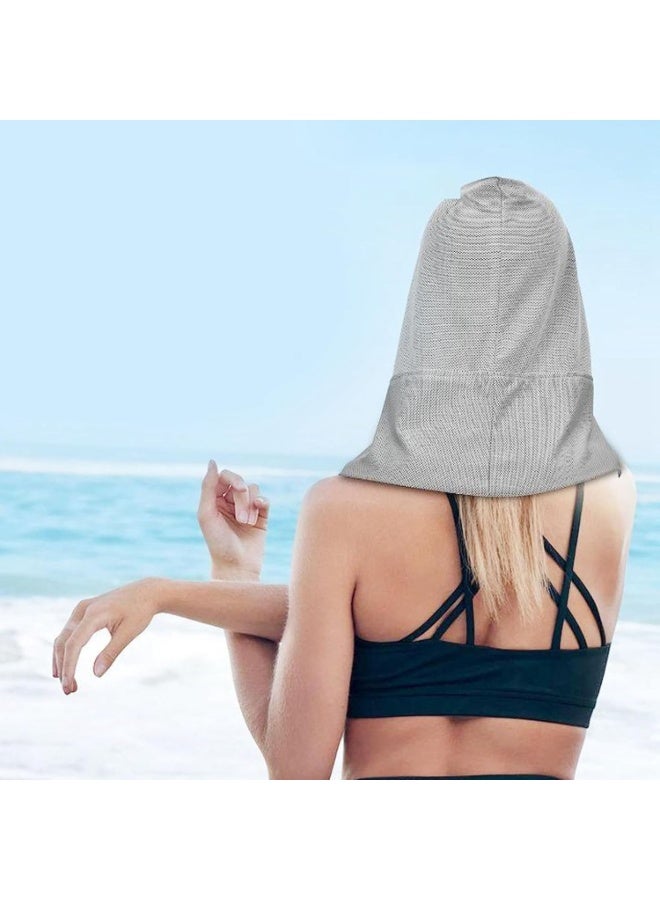 أس تس إل منشفة هودي تبريد، منشفة هودي ناعمة ومريحة وسريعة الجفاف متعددة الوظائف لحماية الرقبة من الشمس وشاح ومنشفة رأس واقية من الشمس في الهواء الطلق منشفة تبريد لركوب الدراجات في صالة الألعاب الرياضية واليوغا والتخييم - Image 4