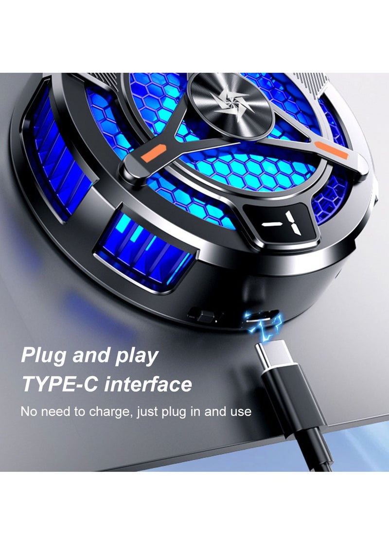 FlashHawk - iPad Cooler,Magnetic Tablet Cooler for ipad/Tablet,Compatible for Steam Deck,Universal Radiator with Temperature Display for  Gaming,Tiktok Live Streaming - Image 1
