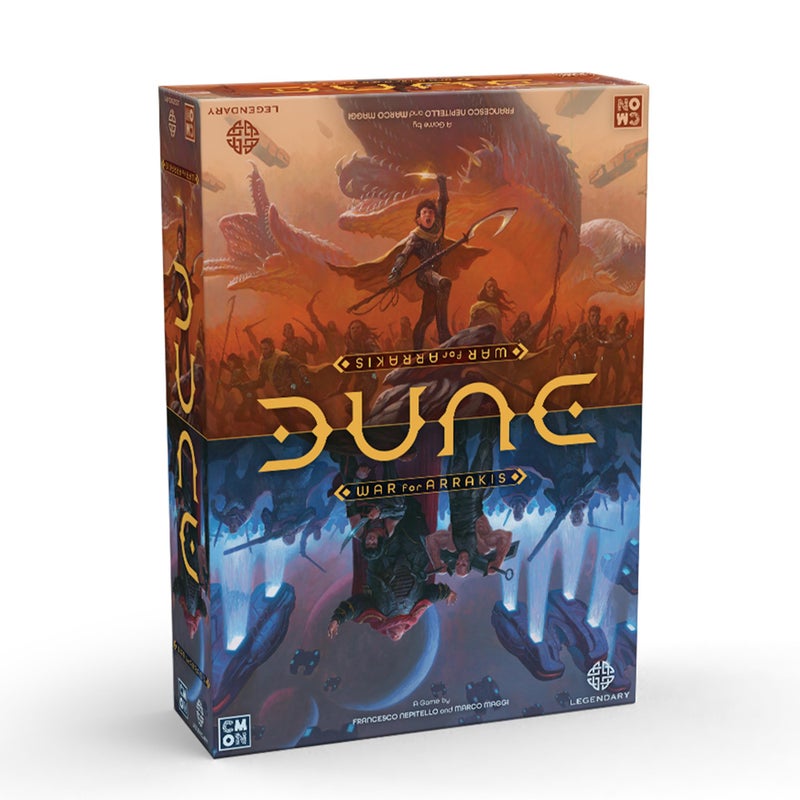 CMON Dune: War for Arrakis Board Game CORE Box - Tabletop Miniatures Strategy Game with Asymmetric Gameplay for Kids and Adults, Ages 14+, 1-4 Players, 120 Minute Playtime - Image 1