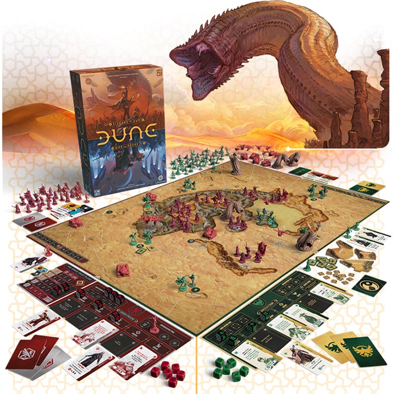 CMON Dune: War for Arrakis Board Game CORE Box - Tabletop Miniatures Strategy Game with Asymmetric Gameplay for Kids and Adults, Ages 14+, 1-4 Players, 120 Minute Playtime - Image 2