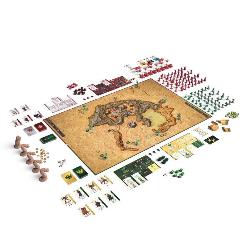 CMON Dune: War for Arrakis Board Game CORE Box - Tabletop Miniatures Strategy Game with Asymmetric Gameplay for Kids and Adults, Ages 14+, 1-4 Players, 120 Minute Playtime - Image 3