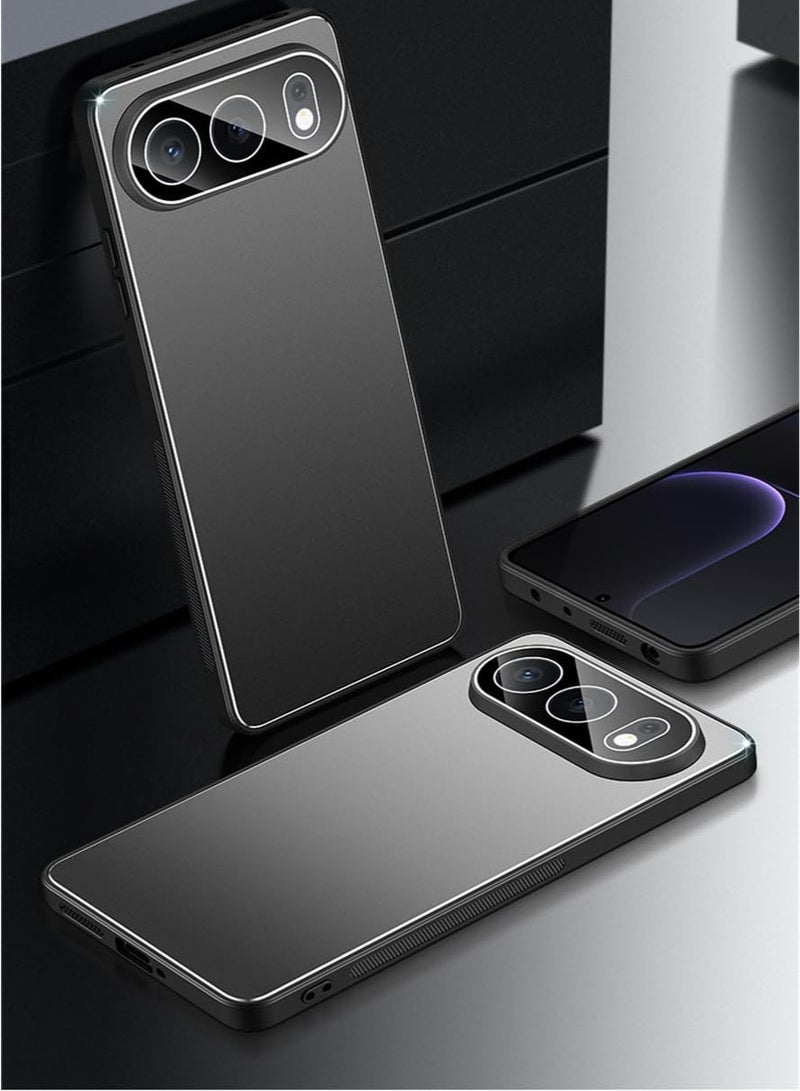 عام غطاء متوافق مع هونور 500 برو 5G، غطاء غير لامع بحماية للعدسة وحواف مرتفعة مضادة للصدمات، تصميم خفيف ورفيع بتناسب دقيق. - Image 5