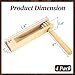 Noamus 4 Pack Wooden Ratchet Noise Maker Spinning Rattle Ratchet Instrument Traditional Mexican Matraca Enquipment for Graduation Parties Football Events Party Favors Sporting Events - Image 4