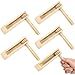 Noamus 4 Pack Wooden Ratchet Noise Maker Spinning Rattle Ratchet Instrument Traditional Mexican Matraca Enquipment for Graduation Parties Football Events Party Favors Sporting Events - Image 2