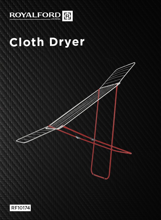 Royalford مجفف ملابس متين مقاوم للصدأ - Image 1