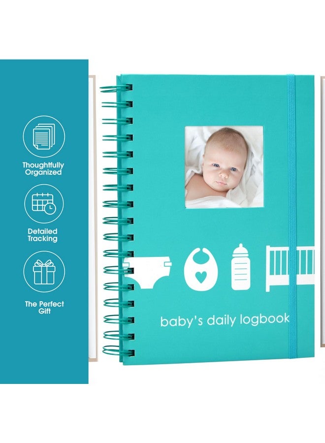 Pearhead Baby’s Daily Log Book, 50 Easy to Fill Pages to Track and Monitor Your Baby’s Schedule, Baby Care Planner for Newborns, Nursing, Sleep, Feeding, Diapers, Pumping, Gift for New Moms - Image 4