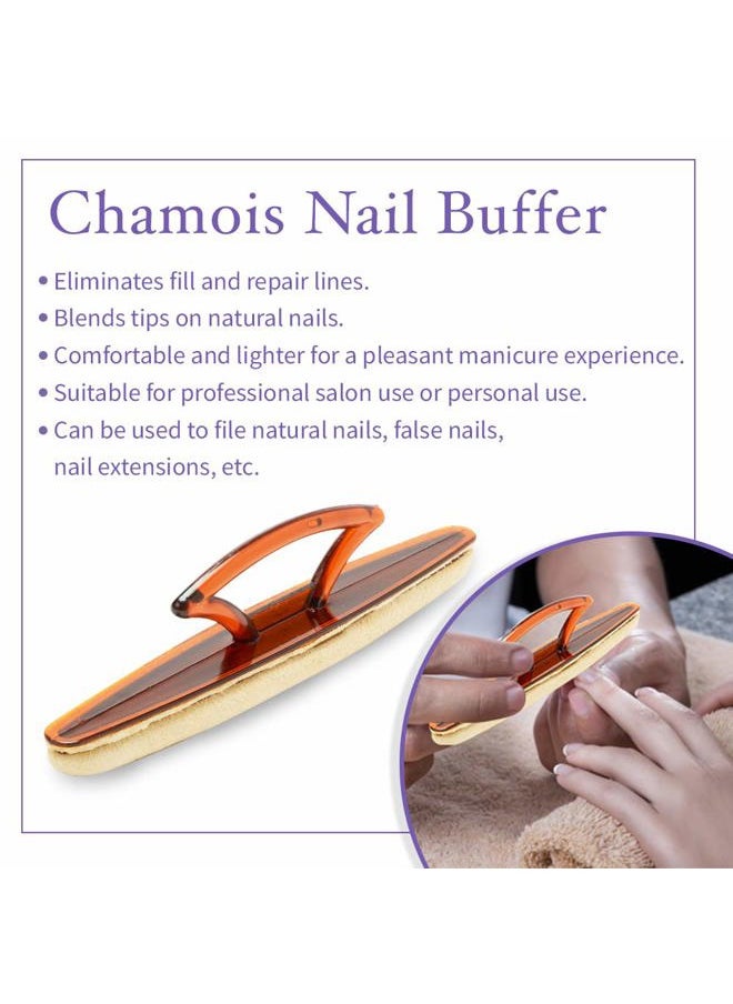 Finally Hair - Chamois Buffer And Buffing Cream | Buff And Shine Dull Nails While Softening Cuticles | Assists With Fill And Repair Lines | 1.75 Oz. Set - Image 1