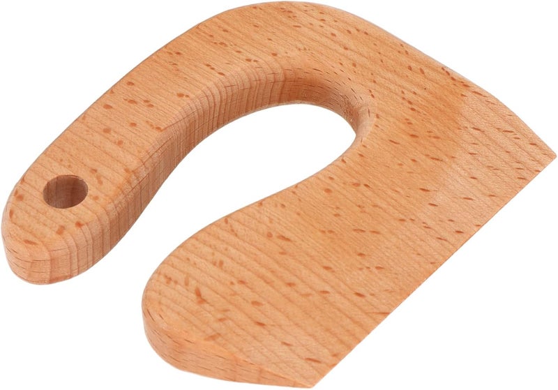 JTLB Kids Wooden Cutter, Safe Vegetable Fruit Knife Toy for Children Ages 28, with Ergonomic Design for Cutting Tomatoes Watermelons Strawberries Apples Bananas (Round Handle Type) - Image 5