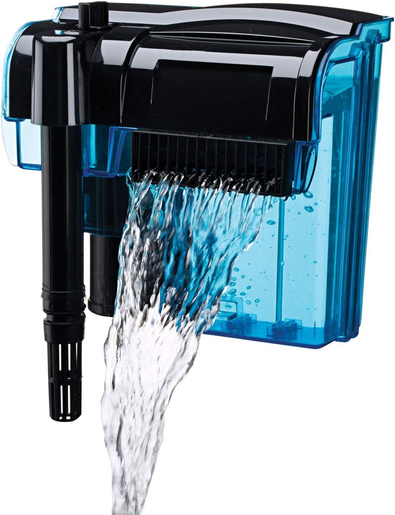 Penn Plax Penn-Plax Cascade 200 Power Filter – Efficient Hang-On Filter with Quad Filtration for Freshwater and Saltwater Aquariums - Image 1