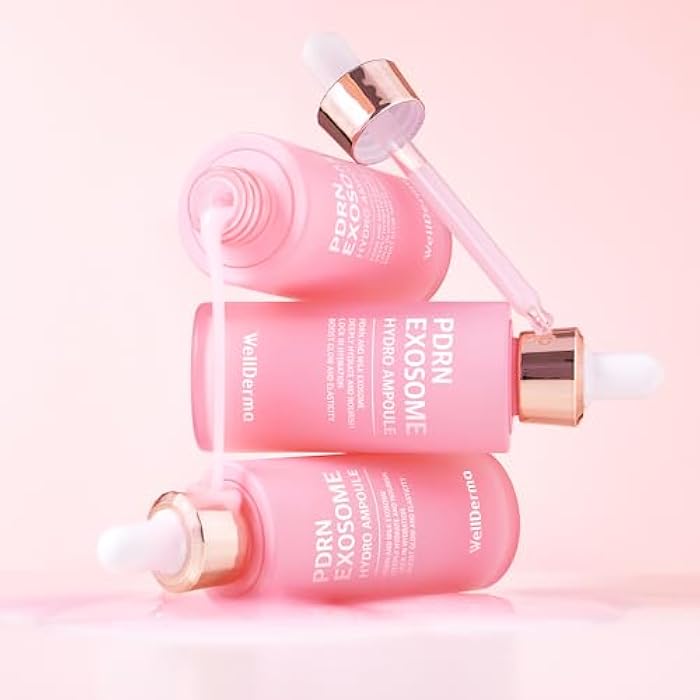 Wellderma أمبول هيدرو بيدرن من ويلدرما، 30 مل - سيروم رطوبة خفيف مع النياسيناميد، الببتيدات ومركب الكولاجين لتجديد البشرة - Image 5