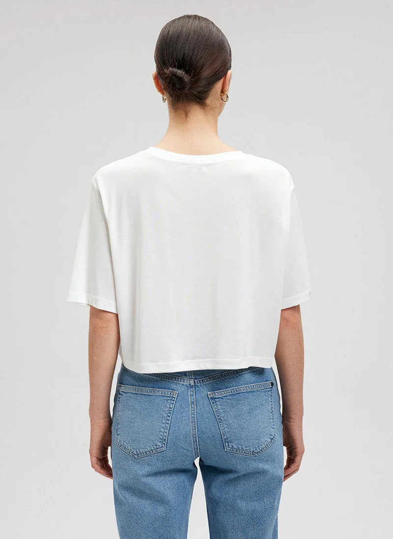 MAVI Lux Touch White T-Shirt