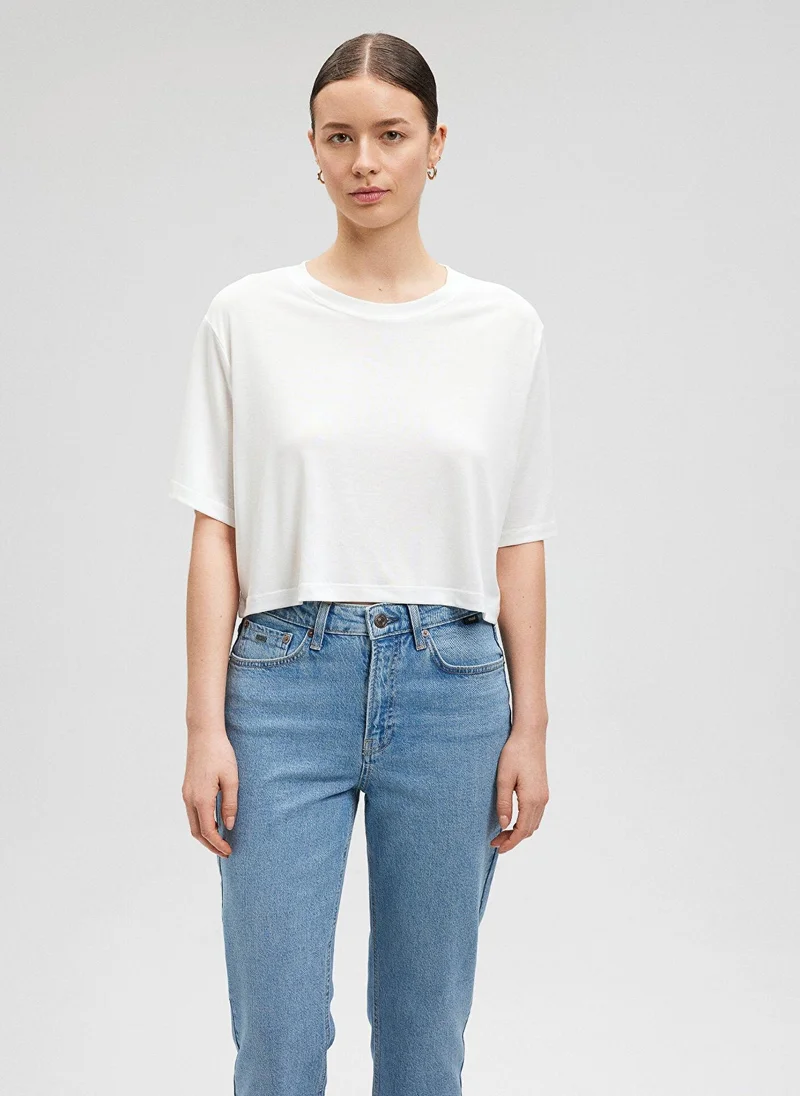 MAVI Lux Touch White T-Shirt