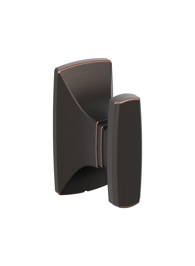 Amerock BH36010ORB | Oil Rubbed Bronze Single Robe Hook | 2-5/8 in. (67 mm) Length Towel Holder | Highland Ridge | Towel Hook for Bathroom | Bathroom Hardware | Bath Accessories - Image 1
