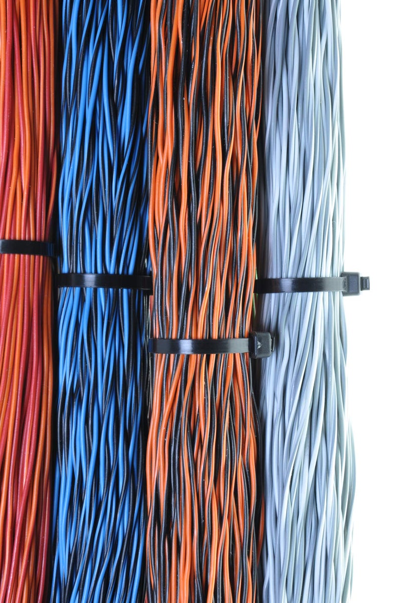 GTSE 14 Inch Black Zip Ties, 100 Pack, 50lb Strength, UV Resistant Long Nylon Cable Ties, Self-Locking 14" Tie Wraps - Image 4
