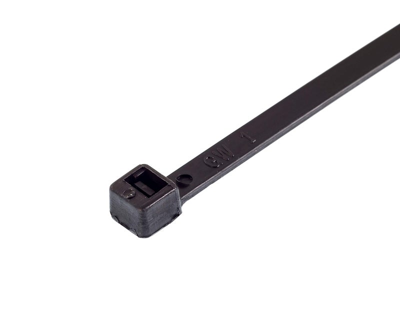 GTSE 14 Inch Black Zip Ties, 100 Pack, 50lb Strength, UV Resistant Long Nylon Cable Ties, Self-Locking 14" Tie Wraps - Image 5