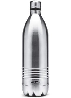 1000 Thermosteel 24 Hours Hot And Cold Water Bottle, 1 Litre, Silver, Steelplain, 1000 Ml