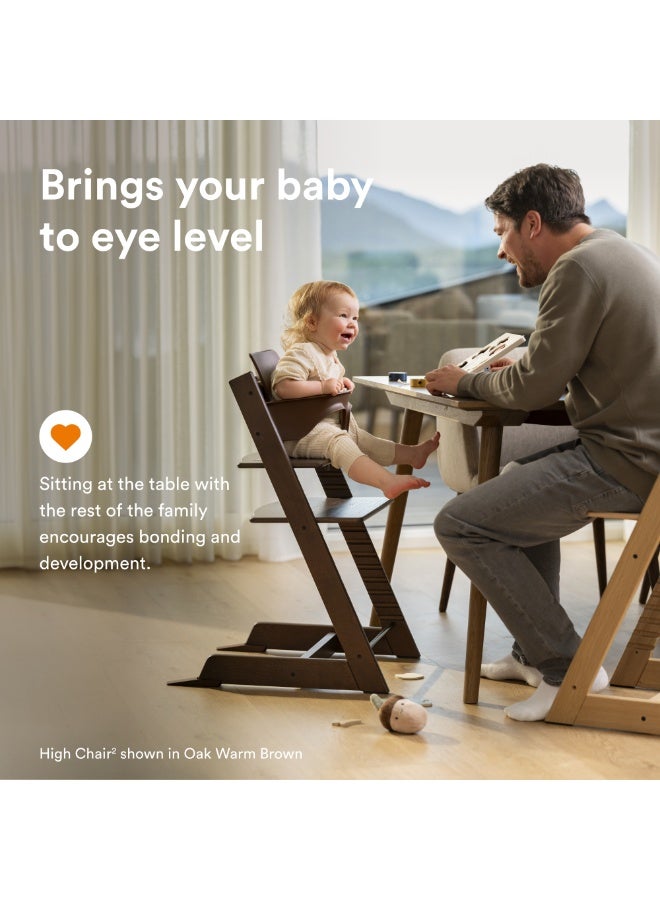 Stokke Tripp Trapp Chair & Babyset Warm Brown - Image 3
