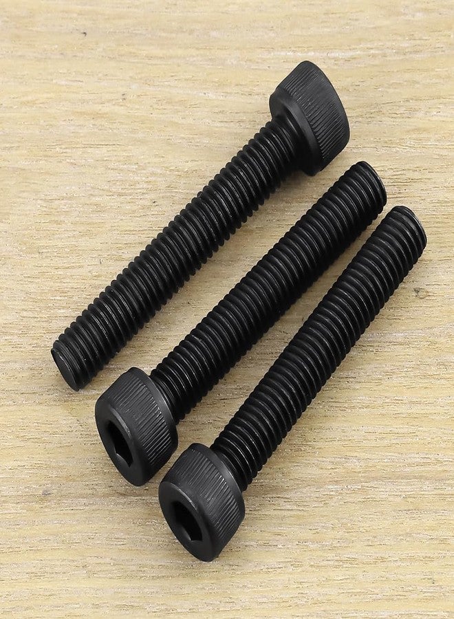 EASTLO M8-1.25 x 45mm (16 pcs) Socket Head Cap Screws, 12.9 Grade Alloy Steel, Black Oxide Finish, Full Thread, Coarse Thread UNC, Allen Hex Drive - Image 2