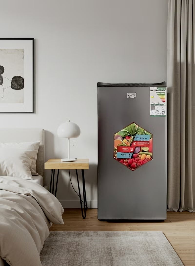 W.Box Refrigerator Mini bar 83 Liter  3 Feet silver - Image 2