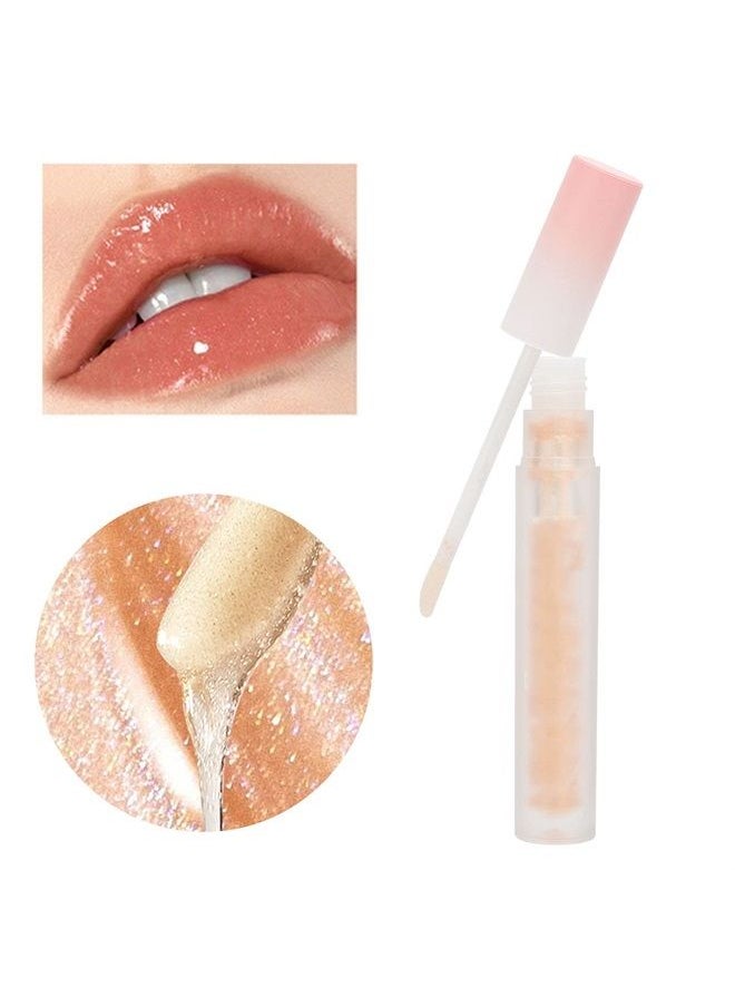 HURRISE - Lip Lines Fading Oil, Hyaluronic Acid Lip Gloss Oil Lip Care Oil Shiny Nourishing Lip Gloss for Makeup - Image 1