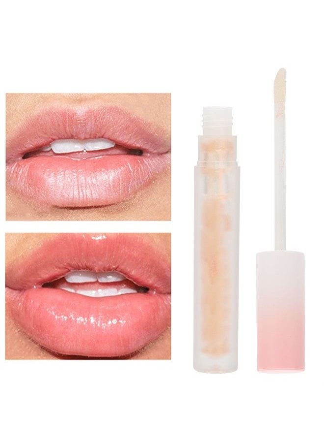 HURRISE - Lip Lines Fading Oil, Hyaluronic Acid Lip Gloss Oil Lip Care Oil Shiny Nourishing Lip Gloss for Makeup - Image 1