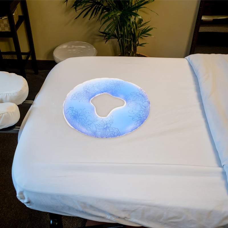 2pcs Massage Face Pillow Face Down Pillow Silicone Massage Bed Pillow Face Headrest Pillow - Image 4
