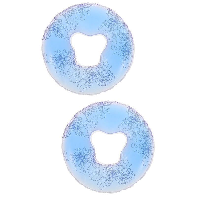 2pcs Massage Face Pillow Face Down Pillow Silicone Massage Bed Pillow Face Headrest Pillow - Image 1