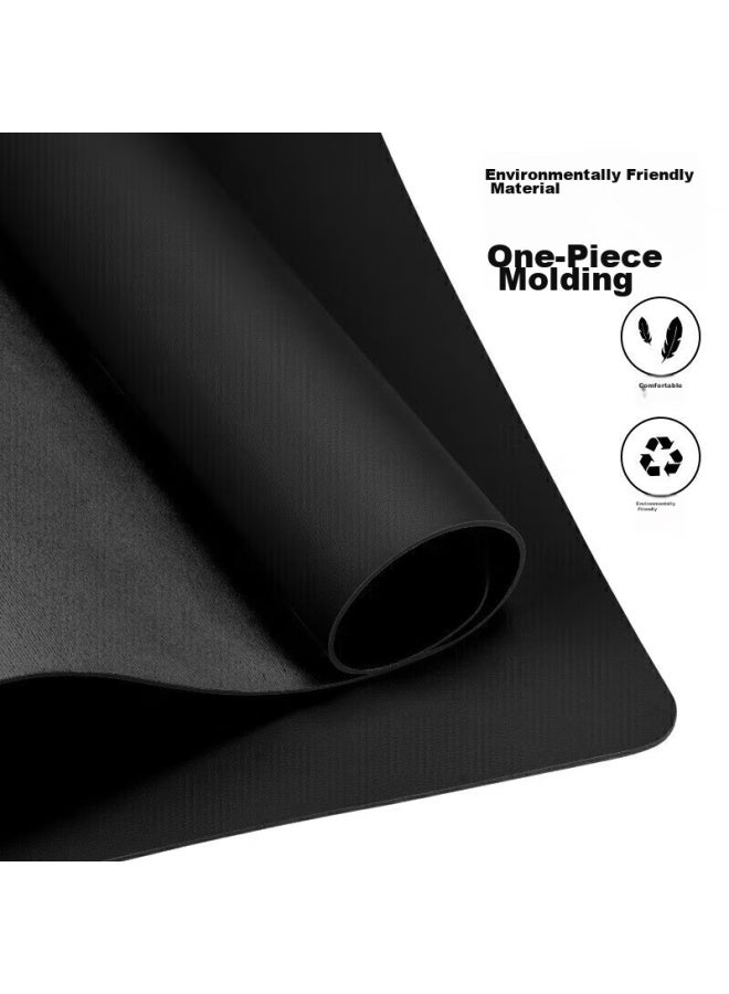 Bubm Large Mouse Pad, Office Desk Mat, Laptop Pad, Keyboard Mat, Office Desk Pad, Gaming Mat For Home Use, Waterproof, Supports Large Custom Orders, Black Large Single-sided - Image 3